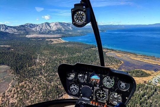 Emerald Bay Helicopter Tour of Lake Tahoe