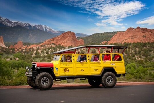 Foothills, History, and Garden of the Gods Jeep Tour