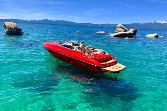 4 Hour Luxury Boat Charter on Beautiful Lake Tahoe