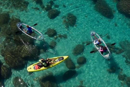 Clear Kayak Tour of Lake Tahoe