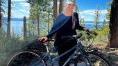 Great location on bike trail; fast service and good rates