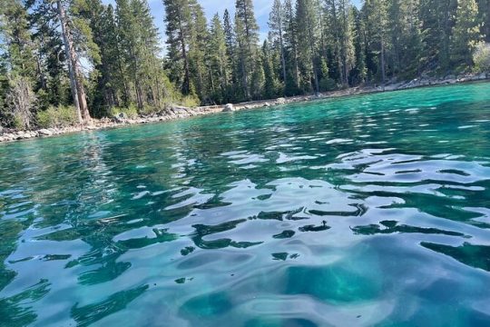 Private Pontoon Boat Rental in Lake Tahoe
