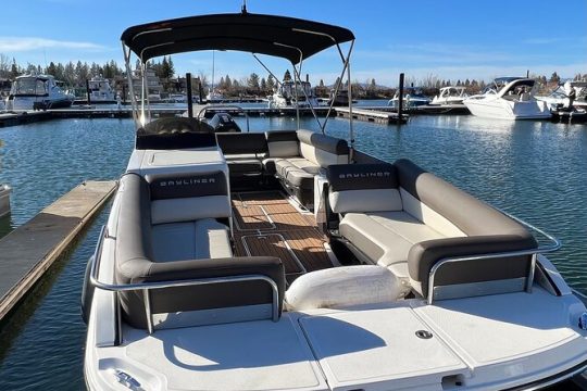Private boat tours of Lake Tahoe for up to six guests.