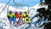 First time Black Girl Skier