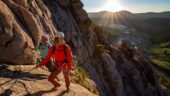 Beautiful, chill climbing exposure